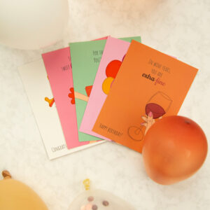 Set van 5 postkaartjes