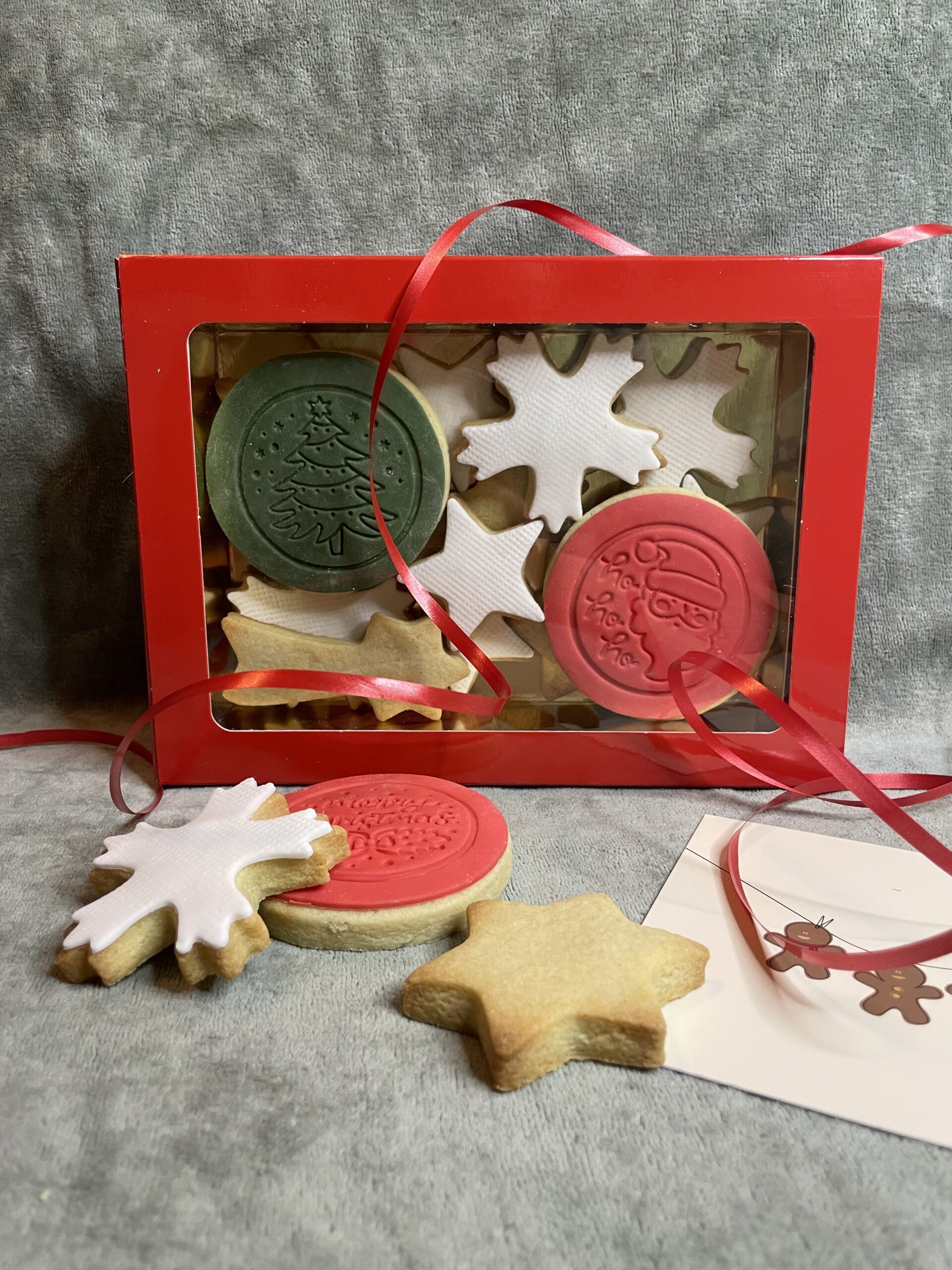 Feestelijke kerstkoekjes