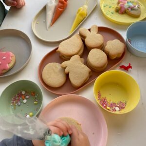 Paaskoekjes versieren (ouder-kind workshop) op zondag 29 maart
