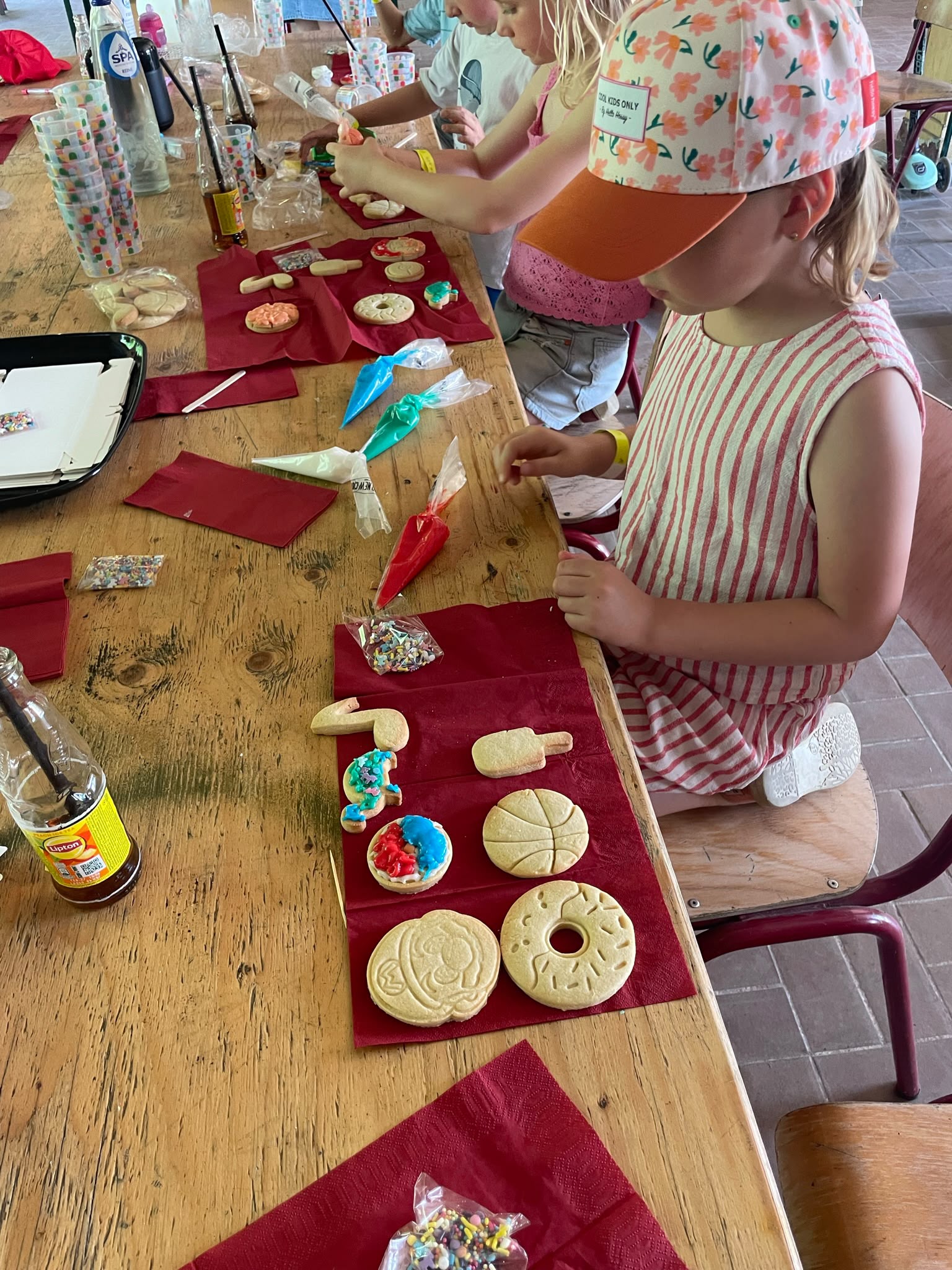 Creatieve workshop koekjes versieren in zomerthema - woensdag 19 augustus @ StromBEACH